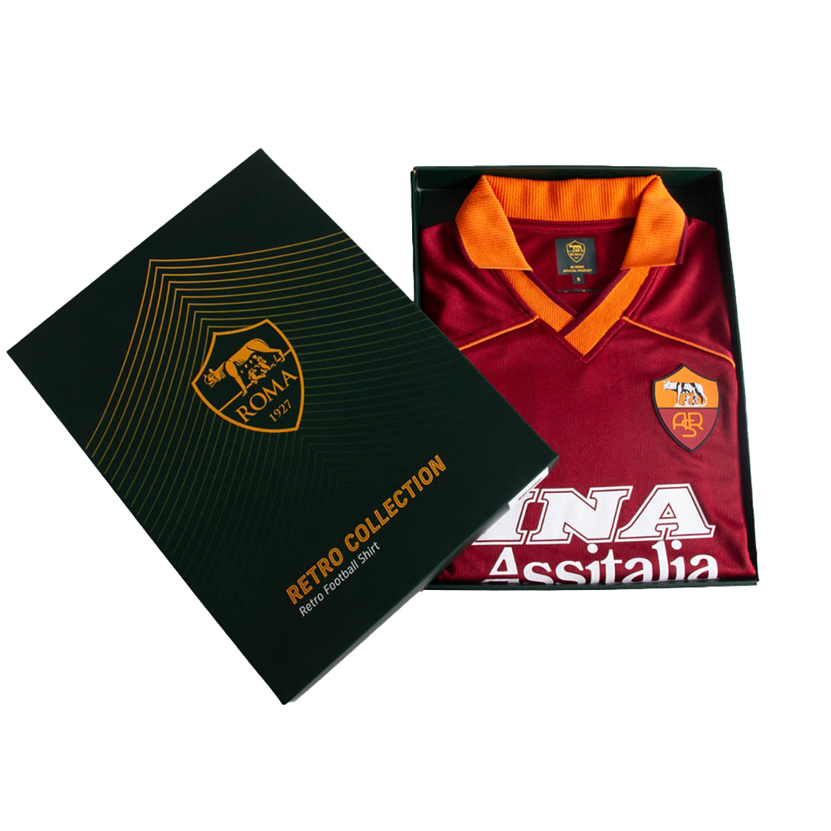 COPA Retro Trikot AS Roma 1999 burgundy
