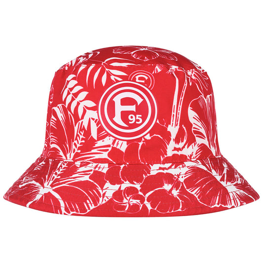 Fortuna Düsseldorf Wendefischerhut "Botanischer Garten" red/white