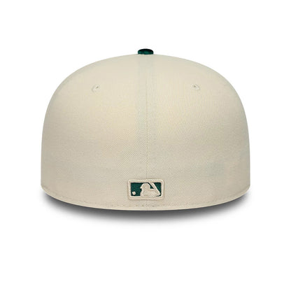 New Era 59FIFTY Cap MLB Athletics Oakland Paisley light beige/green