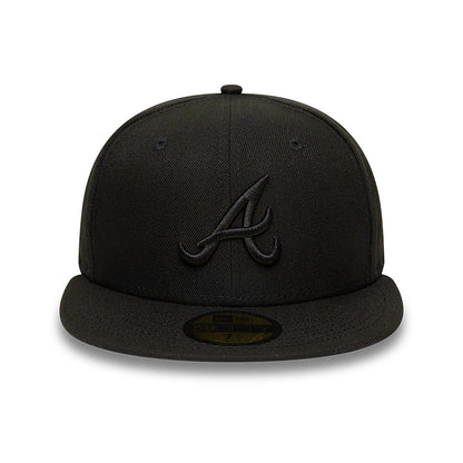 New Era 59FIFTY Cap MLB Atlanta Braves BOB black