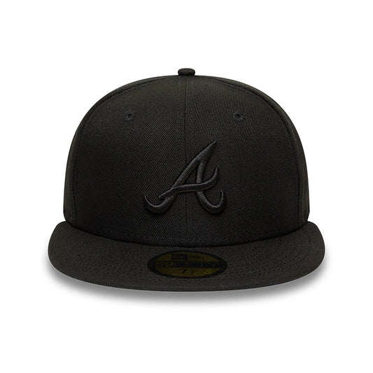New Era 59FIFTY Cap MLB Atlanta Braves BOB black