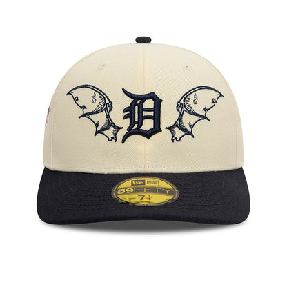 New Era 59FIFTY Cap MLB Detroit Tigers Team Wings light beige/navy