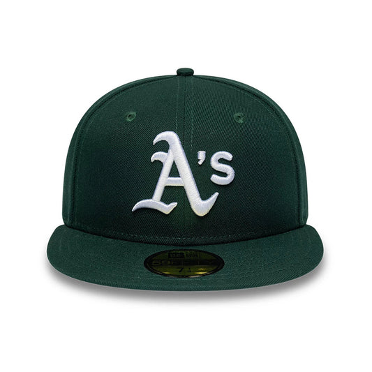New Era 59FIFTY Cap MLB League Essential Athletics dark green