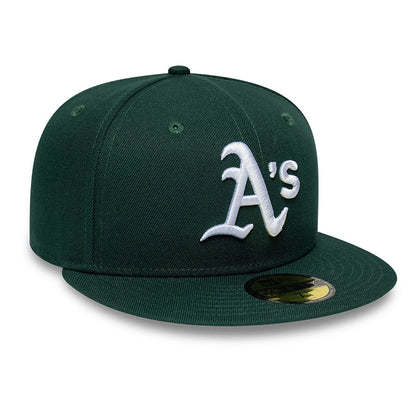 New Era 59FIFTY Cap MLB League Essential Athletics dark green