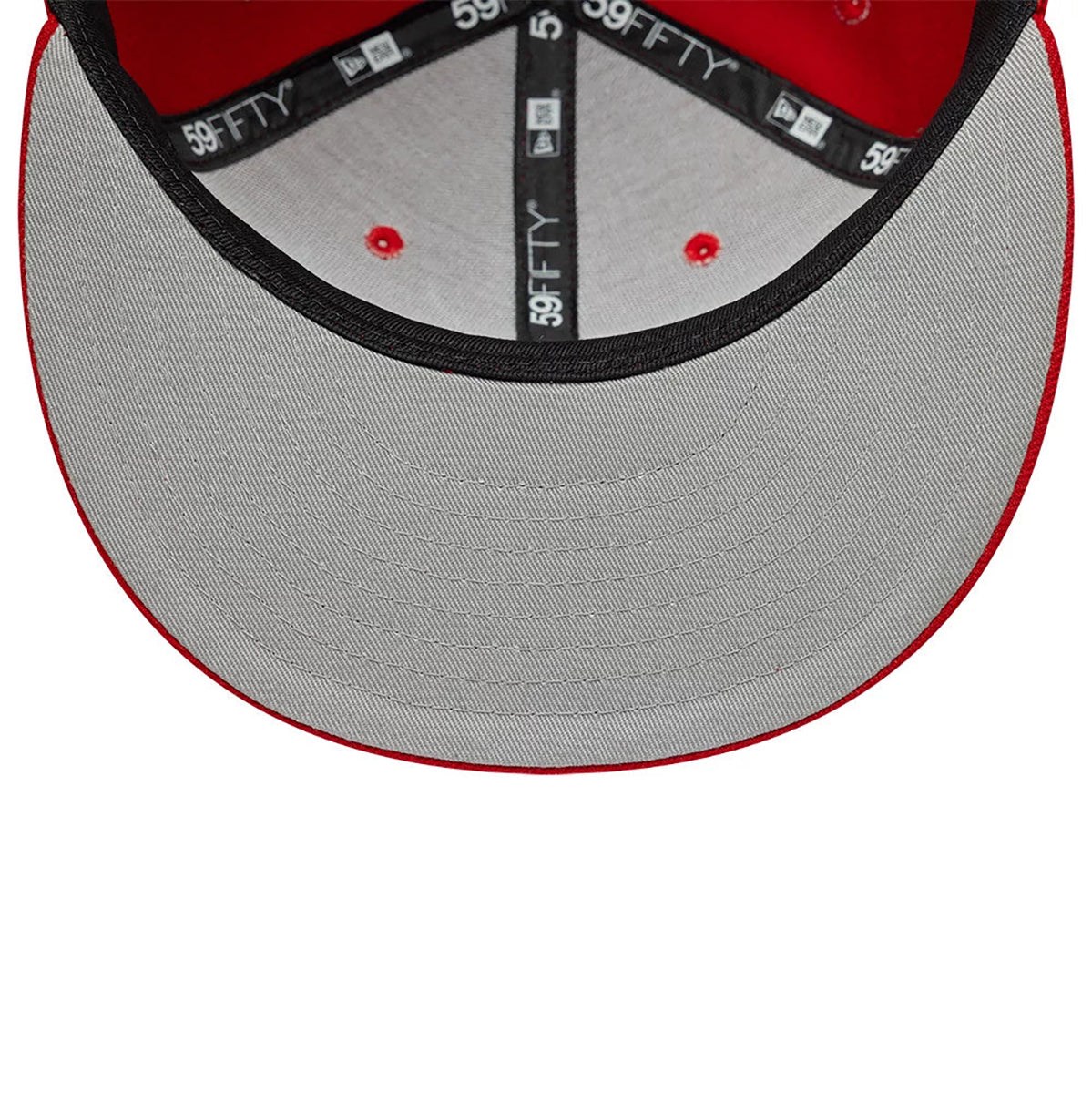 New Era 59FIFTY Cap MLB Los Angeles Angels Scribble red