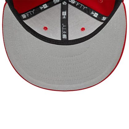 New Era 59FIFTY Cap MLB Los Angeles Angels Scribble red