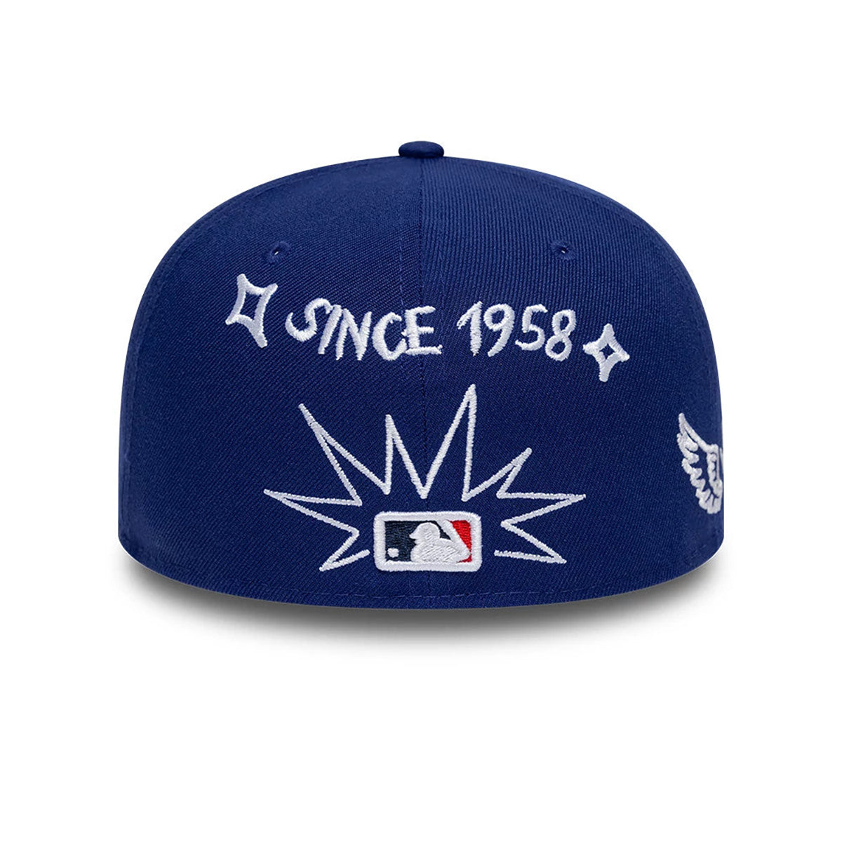New Era 59FIFTY Cap MLB Los Angeles Dodgers Scribble dark blue