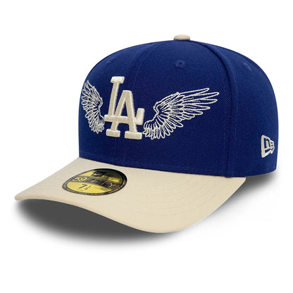 New Era 59FIFTY Cap MLB Los Angeles Dodgers Team Wings navy/cream