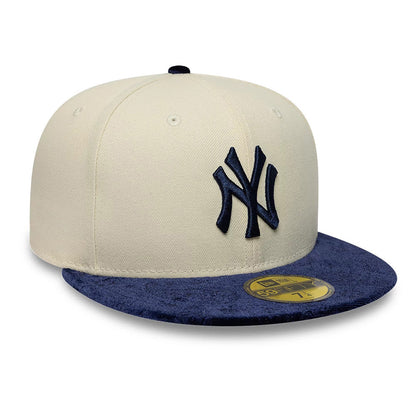 New Era 59FIFTY Cap MLB New York Yankees Paisley cream/navy