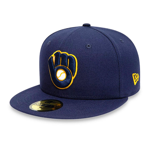 New Era 59FIFTY Cap Milwaukee Brewers AC Perf navy