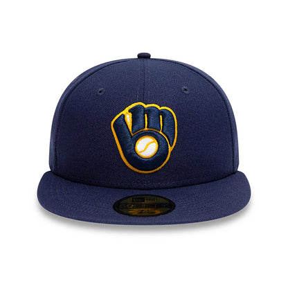 New Era 59FIFTY Cap Milwaukee Brewers AC Perf navy