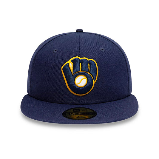 New Era 59FIFTY Cap Milwaukee Brewers AC Perf navy