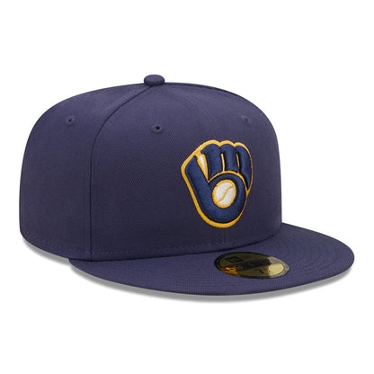 New Era 59FIFTY Cap Milwaukee Brewers AC Perf navy