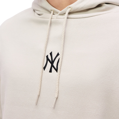 New Era Herren Hoodie MLB League Essential New York Yankees stone