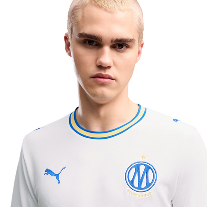 PUMA Herren Heimtrikot Olympique de Marseille white/blue