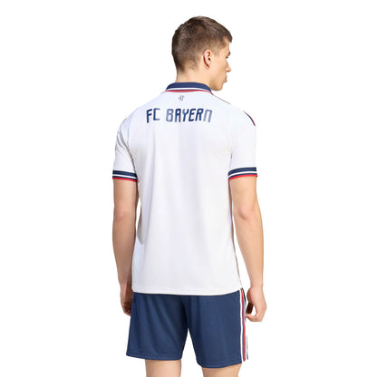 adidas FC Bayern München Herren Auswärtstrikot 2026/27 white
