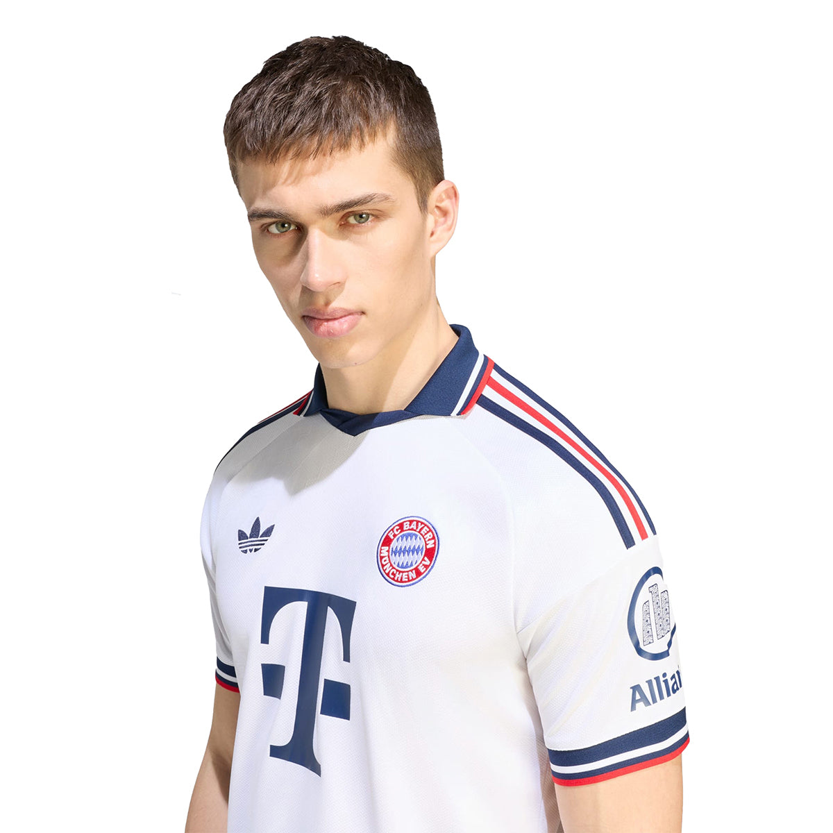adidas FC Bayern München Herren Auswärtstrikot 2026/27 white