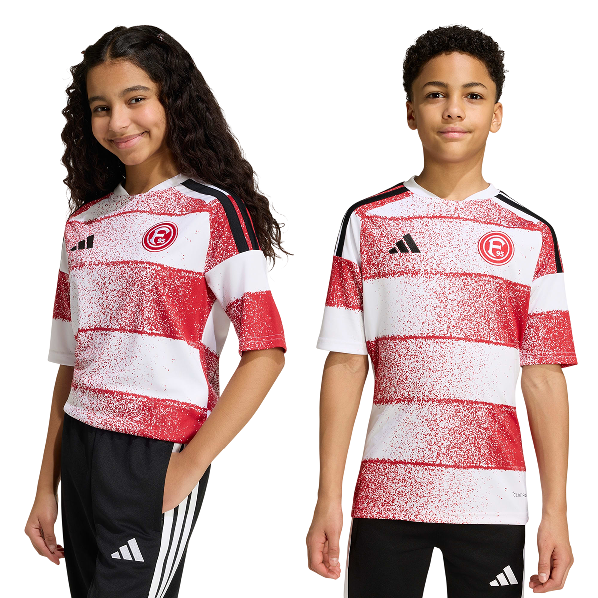 adidas Fortuna Düsseldorf Kinder Heimtrikot 2026-27 red/white