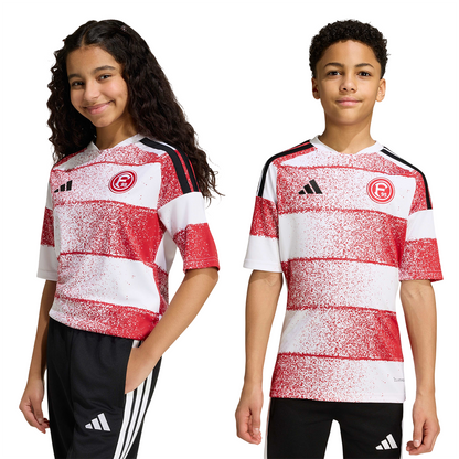 adidas Fortuna Düsseldorf Kinder Heimtrikot 2026-27 red/white
