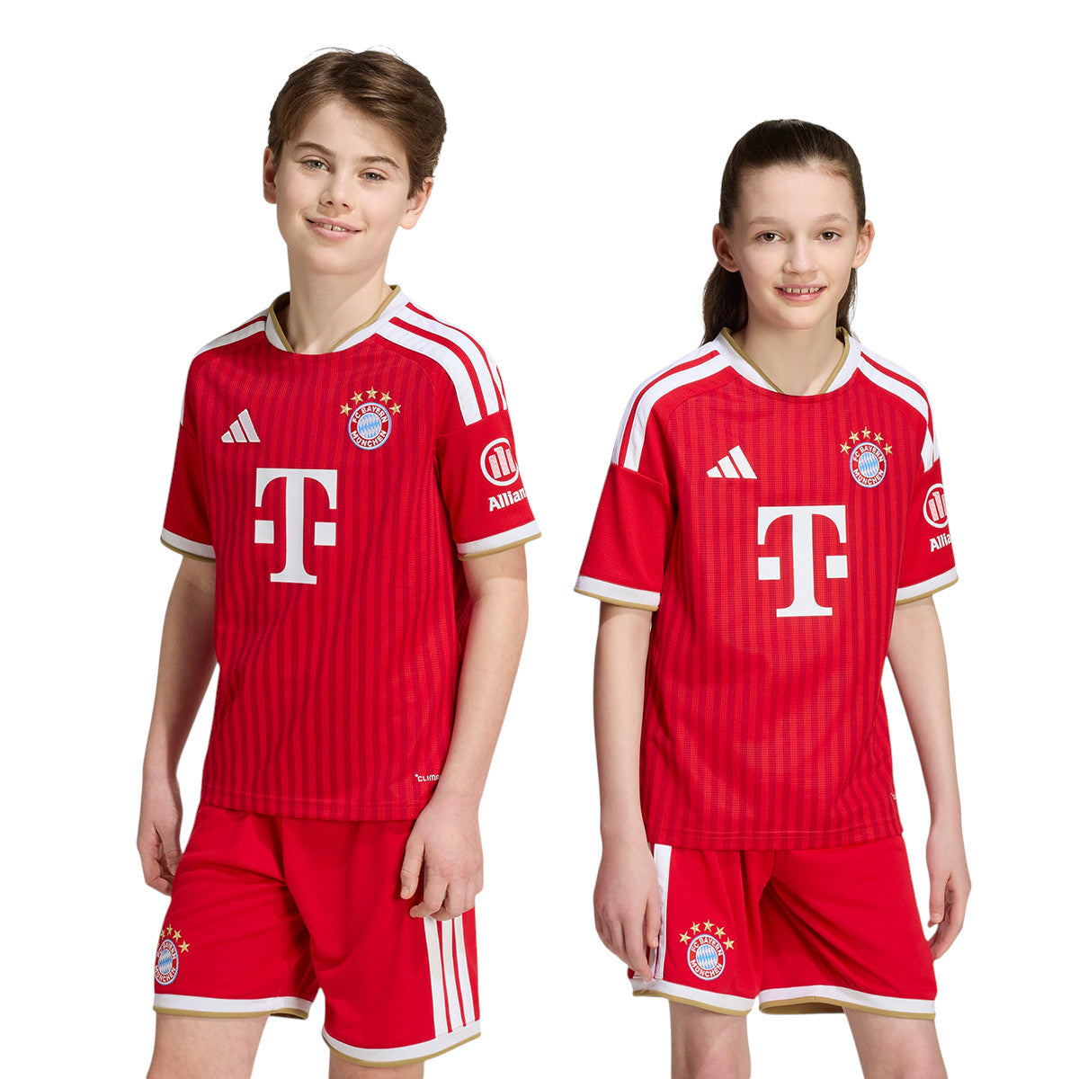 adidas Kinder FC Bayern München Heimtrikot 2026/27 red