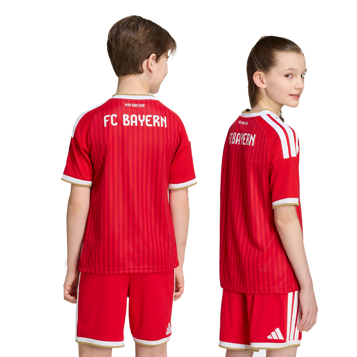 adidas Kinder FC Bayern München Heimtrikot 2026/27 red