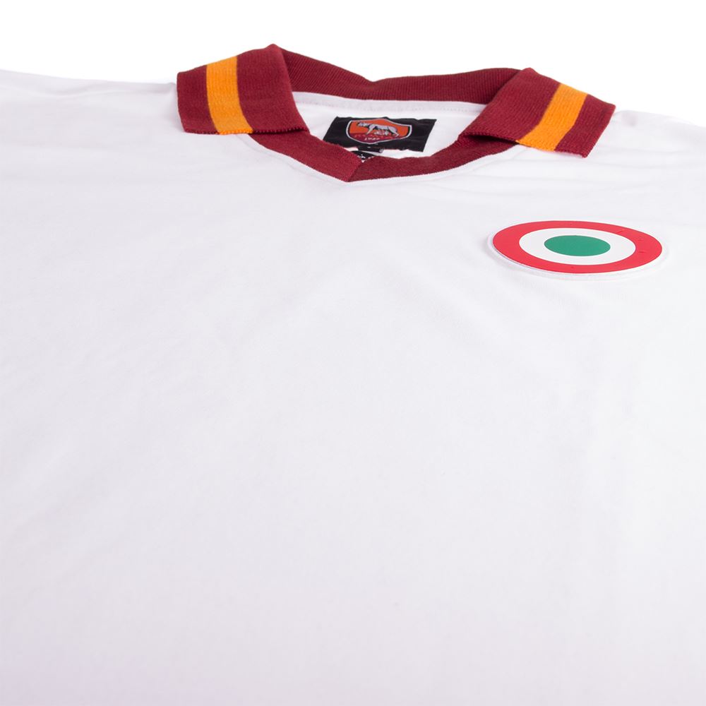 COPA Herren Retro Trikot AS Roma 1980/81 weiß