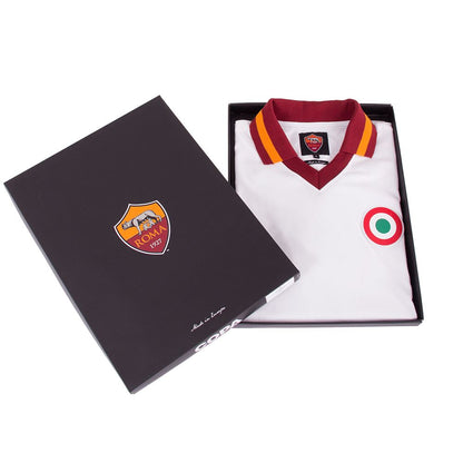 COPA Herren Retro Trikot AS Roma 1980/81 weiß