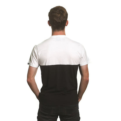 COPA T-Shirt Deutschland Pocket V-Neck weiß/schwarz
