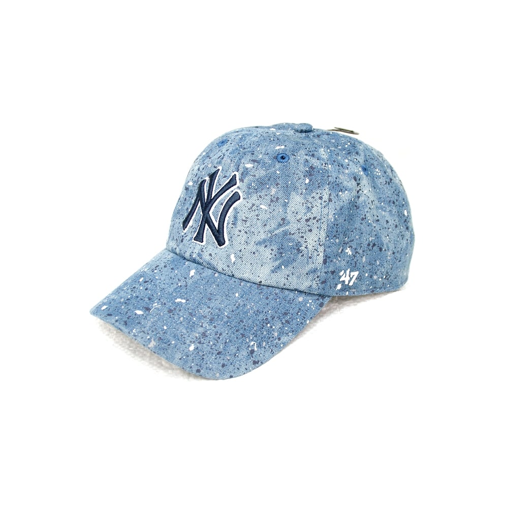 '47 brand New York Yankees Clean up Cap Splatter blue