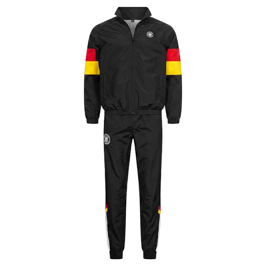 JELEX Herren Deutschland Auswärts Trainingsanzug Retro black