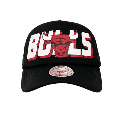 Mitchell & Ness Trucker Snapback NBA Billboard Chicago Bulls black
