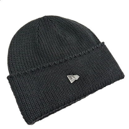 New Era Beanie NE Wide Cuff dark grey