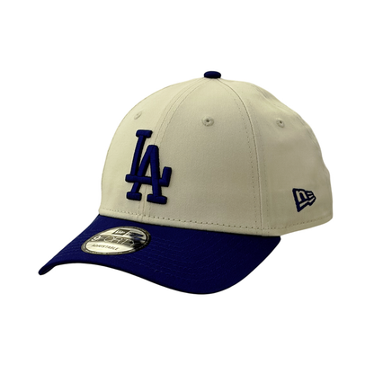 New Era 9FORTY Cap Los Angeles Dodgers Block blue/beige