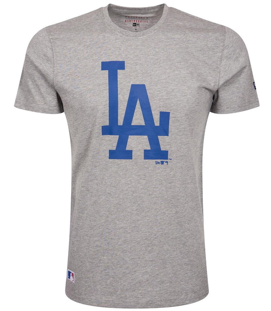 New Era Herren T-Shirt MLB Los Angeles Dodgers grau