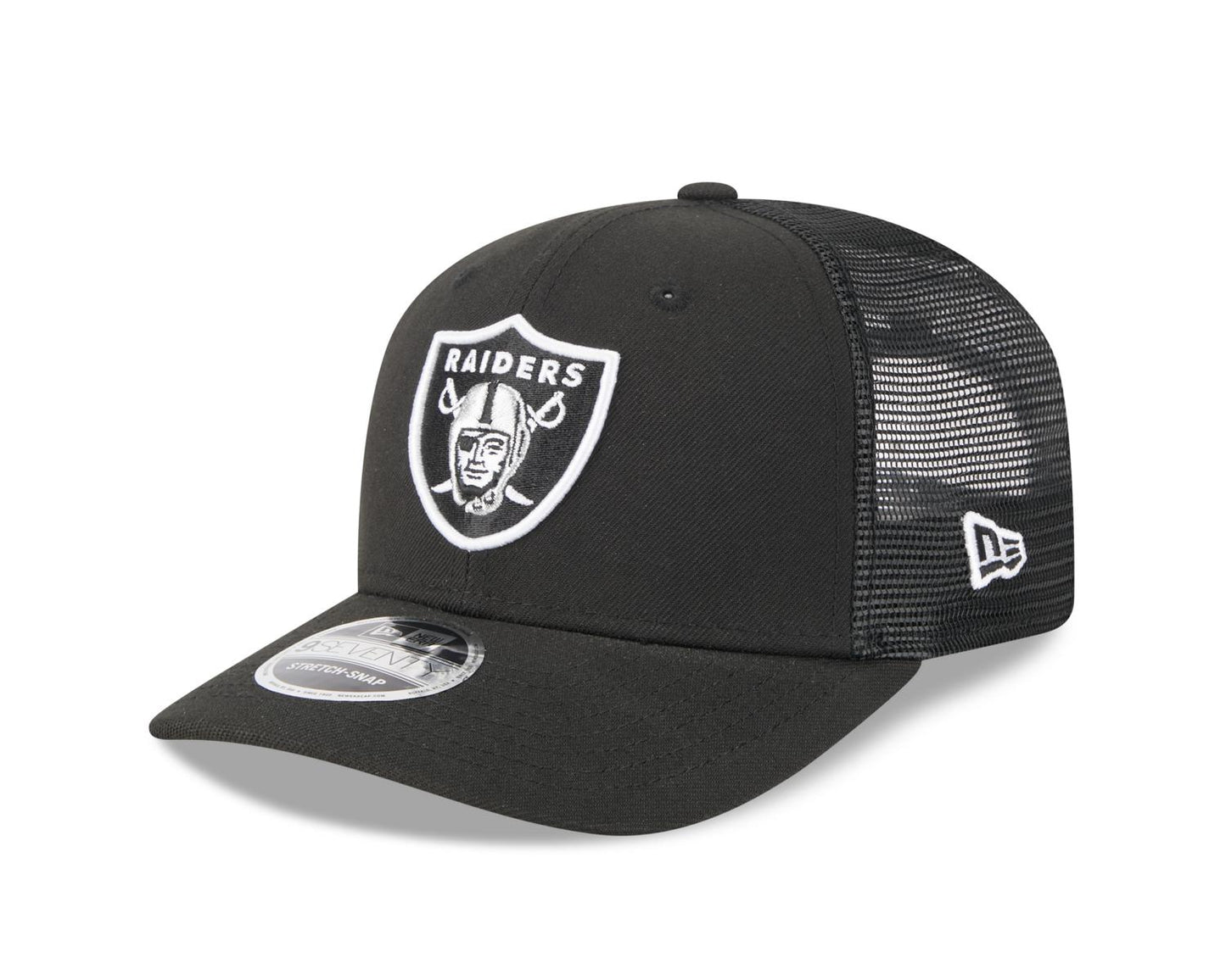 New Era 9SEVENTY Stretch Snap Cap Las Vegas Raiders NFL black