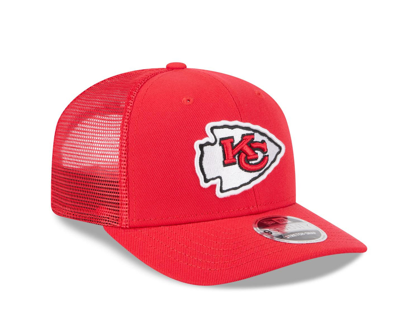 New Era 9SEVENTY Stretch Snap Cap Kansas City Chiefs red