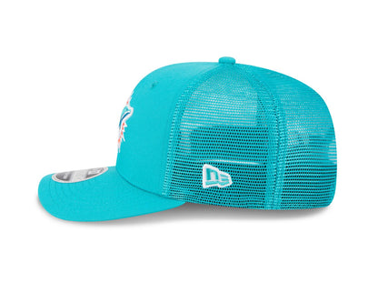 New Era 9SEVENTY Stretch Snap Cap Miami Dolphins NFL turquoise