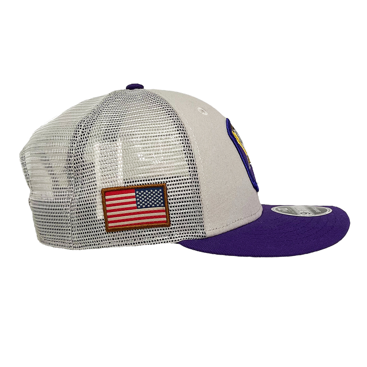 New Era 9FIFTY Cap Snapback NFL23 Salute To Service Minnesota Vikings creme