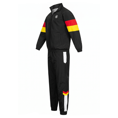 JELEX Herren Deutschland Auswärts Trainingsanzug Retro black