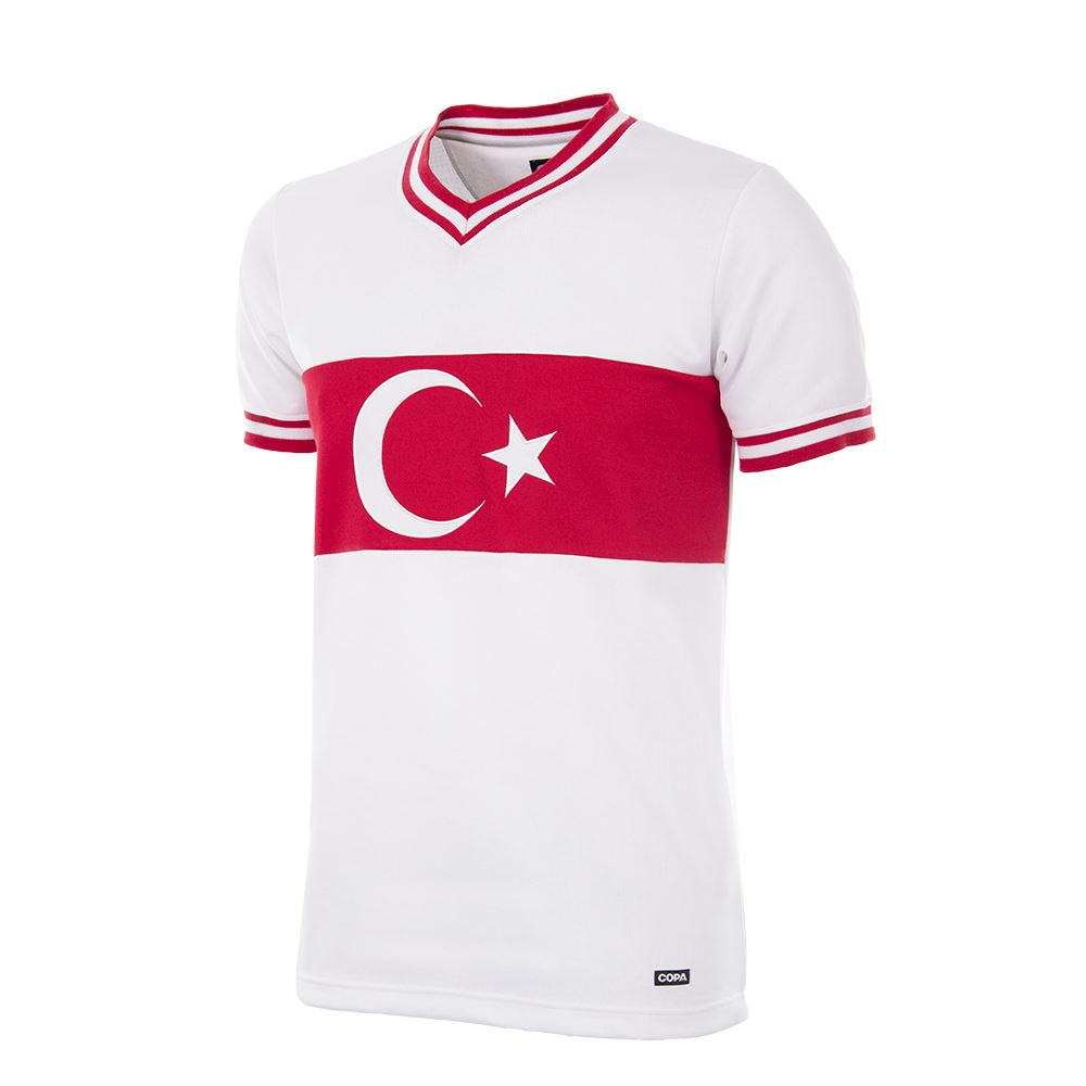 COPA Herren Retro Trikot Türkei 1979 weiß
